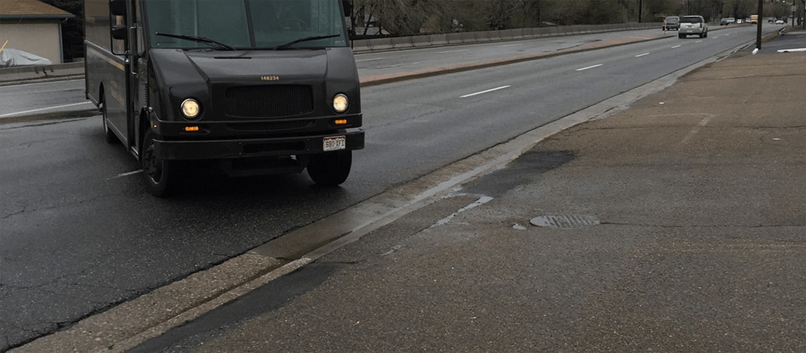 Shopping Center Parking Lot Pothole Repair In Arvada, CO