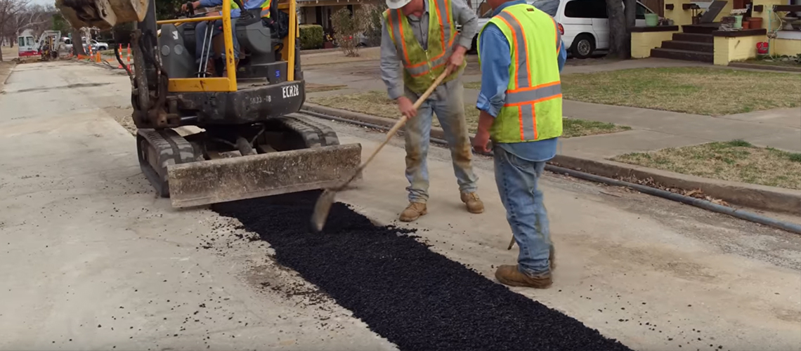 Real Quick Water-Main Overlay In Fort Worth, TX